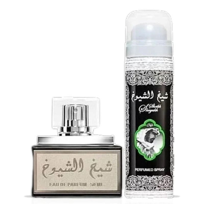 Lattafa EDP Sheikh Al Shyukh Black 100 ml + 50 ml Deo Perfume For Men