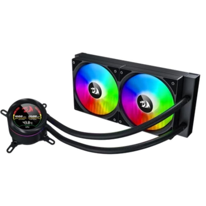 Redragon CCW-1019 240mm ARGB Liquid CPU Cooler with Digital Temperature Display