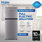 Haier HRF-246 EBS / EBD E-Star Double Door Refrigerator 9 Cubic Feet With Official Warranty