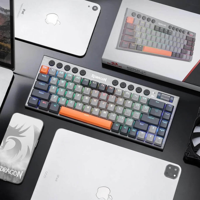 Redragon K609 Horus Pro 65% Wireless RGB Mechanical Keyboard