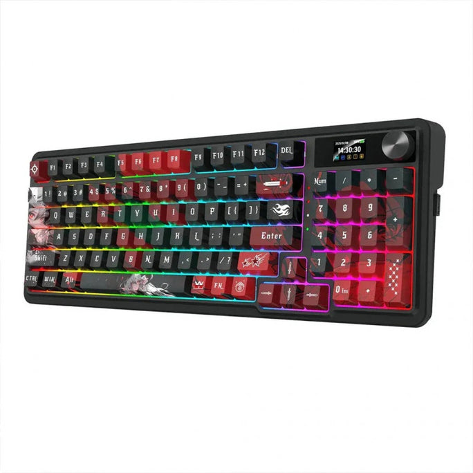 Redragon K719 Artemis Pro RGB PRO Wireless Gasket Hype Screen Anime Keyboard