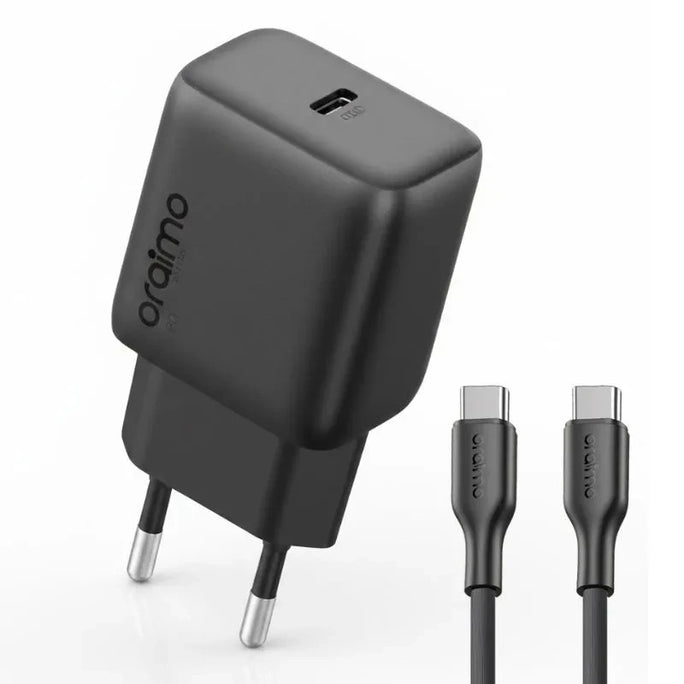 Oraimo OCW-5202ECC / LC PowerCube 202 20W Fast Charger With Cable