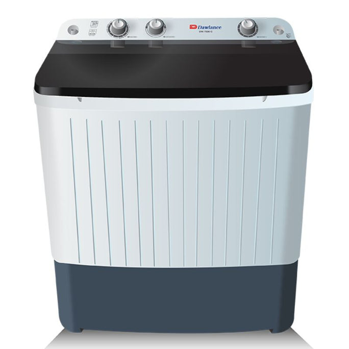 Dawlance DW-7500 10Kg Top Load Twin Tub Semi Automatic Washing Machine with Official Warranty