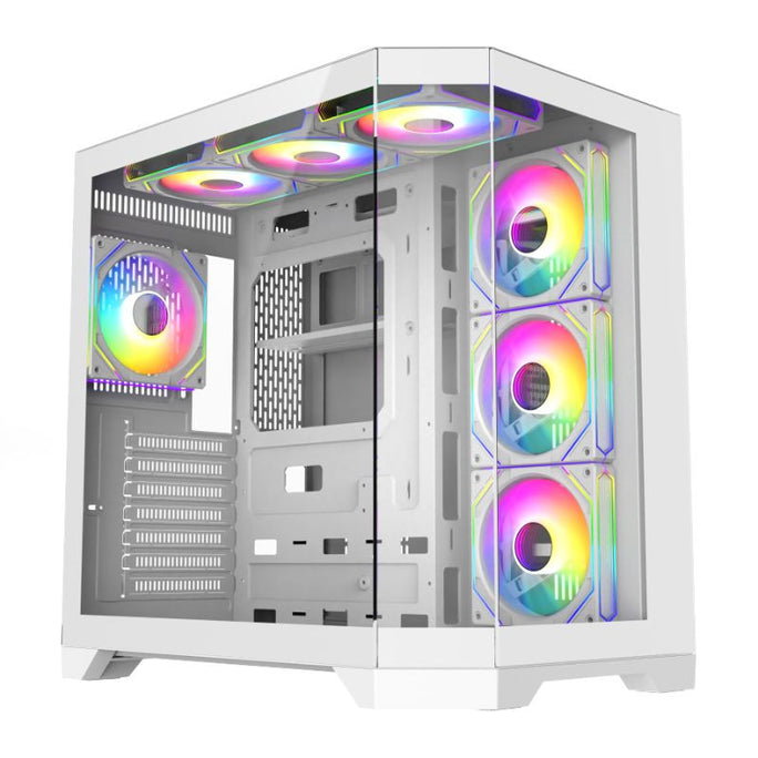 GameMax Hype-A full Viewed Designed Mid Tower ATX PC Gamig Case