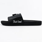 Black Camel Tassel Slide Slipper For Men
