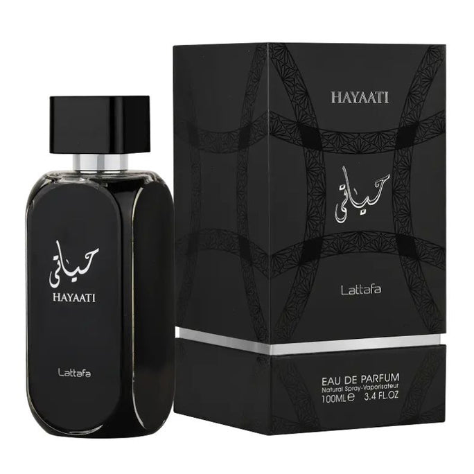 Lattafa EDP Hayaati Black Perfume 100 ml For Men