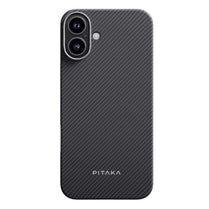 Pitaka Ultra-Slim Case for iPhone 16 – Black/Grey