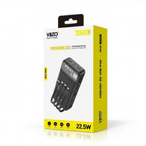 Vizo VPB-P20 PowerX 20 20000mAh 22.5W Super Fast Charging Power Bank With Built-In Cables
