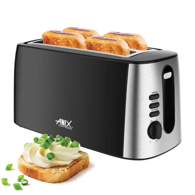 Anex AG-3007 4 Slice Toaster With Official Warranty