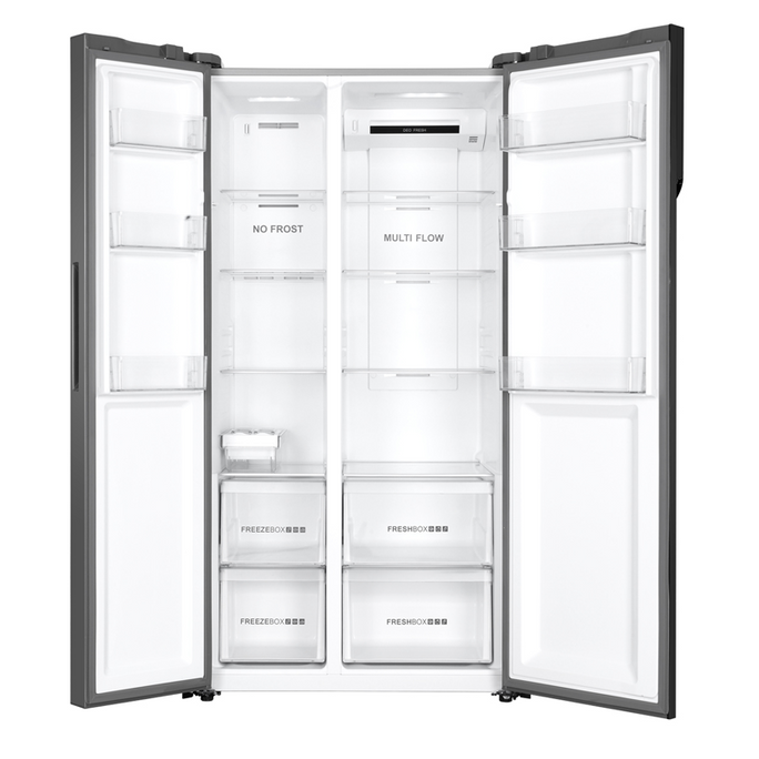 Haier HRF-622 ICG Side-by-Side Door Inverter Refrigerator 22 Cubic Feet With Official Warranty