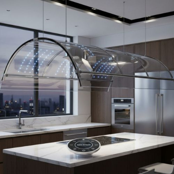 Glam Gas Strom Kitchen Hood (75cm / 90cm) With Official Warranty
