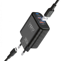 Vizo Plug Pro VPC 12 USB + PD Fast Charger with Charging Cable
