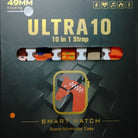 Ultra 10 Smart Watch 10 In 1 Straps jelly Case Multi Color Straps & Wireless Charging