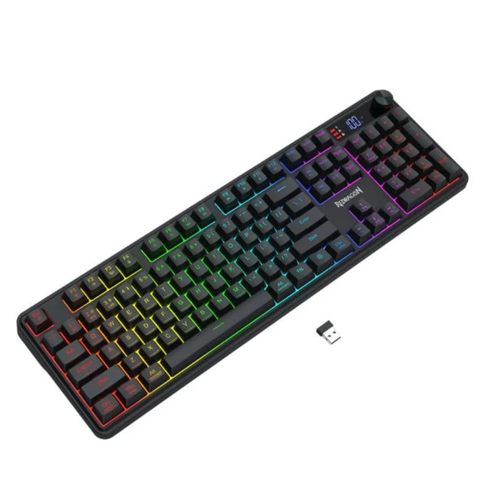 Redragon K526 Volcano Pro 104 Keys Mechanical Feel Keyboard