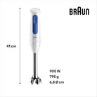 Braun MQ30202M MultiQuick 3 Hand Blender With Official Warranty