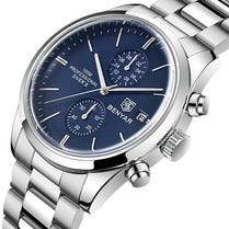 Benyar BY-5187 Insider Chronograph Edition Stainless Steel Strap Men Watch