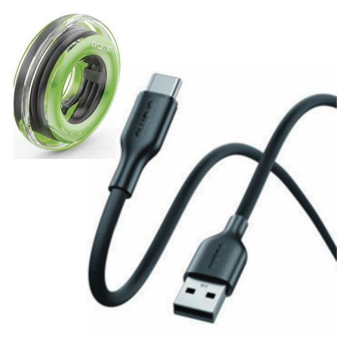 Oraimo OCD-115M/C/L SilkLine 2A Fast Charging Cable 1M