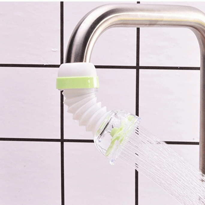 360 Rotation Kitchen Faucet Spouts Sprayers PVC Shower Tap pack of 2