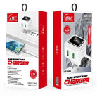 AMC AM-101 4.5A Micro USB Fast Charger With Built-In Cable