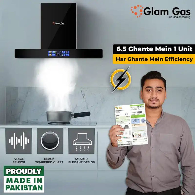 Glam Gas Thunder-12 T-Shaped Range Hood With Official Warranty