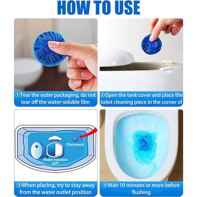 Toilet Bowl Cleaning Tablets ( Pack Of 10 )