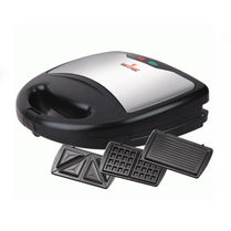 Westpoint WF-6193 Deluxe 3 In 1 Sandwich Toaster Waffle Maker & Grill With Official Warranty