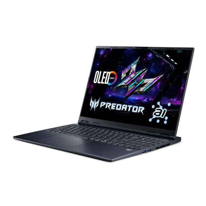 Acer Predator Helios Neo 16S AI PHN16S-71-99SA Intel Core Ultra 9 32GB D5 1TB SSD 16" OLED WQXGA 240Hz Display NVIDIA RTX 5070Ti 12GB Graphics RGB Backlit KB Win11 Home Black
