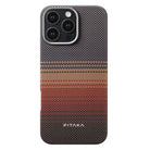 Pitaka Sunset Moonrise Tactile Woven Case for iPhone 16 Pro - Sunset