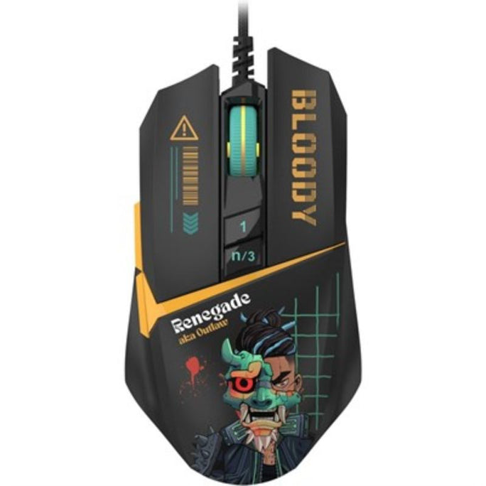 A4tech W63 Max Savage Impact RGB Gaming Mouse