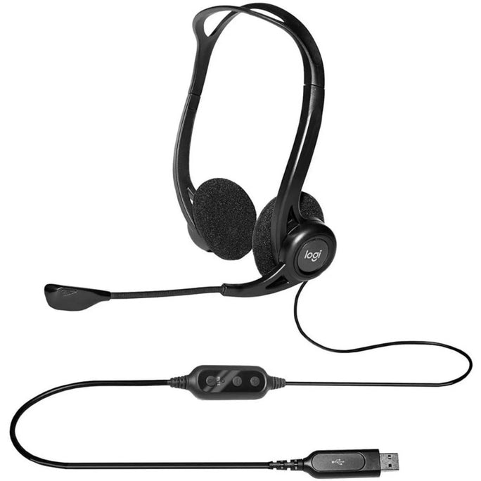 Logitech H960 Wired On-Ear USB Headset