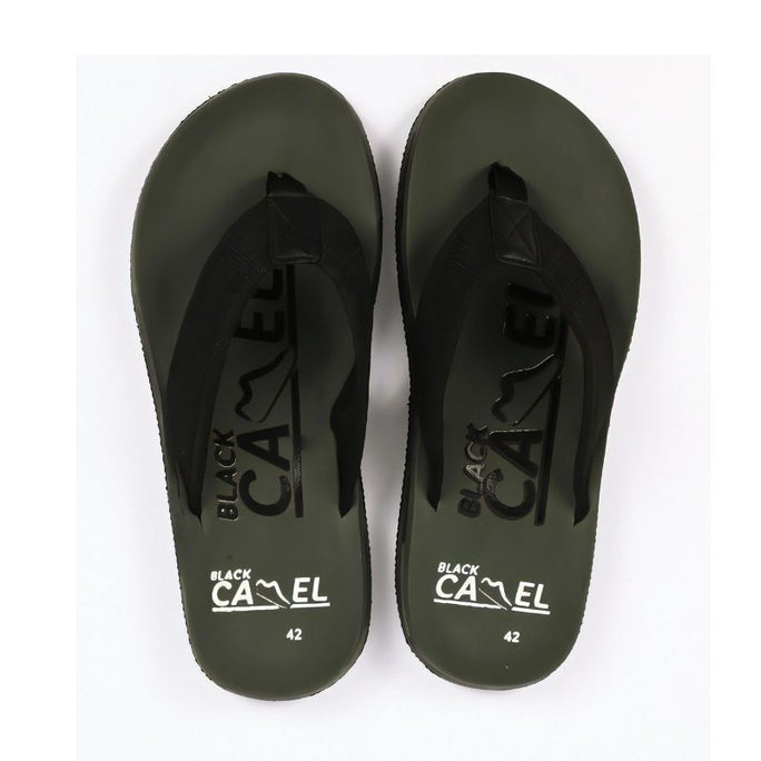 Black Camel Casual Flip Flops Slipper For Men