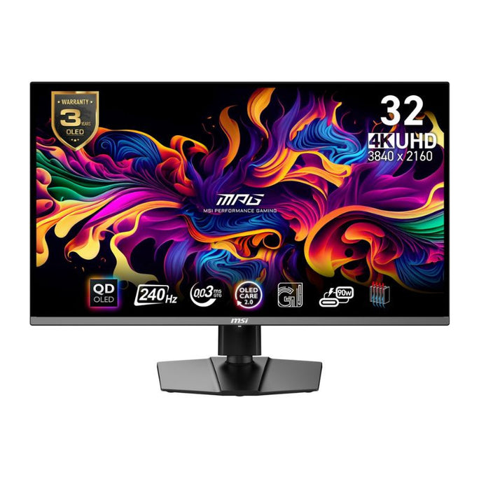 MSI MPG 321URX 32″ QD-OLED 240Hz 4K Gaming Monitor