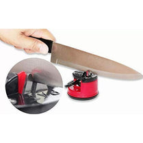 Knife Sharpener With Suction Pad Random Color
