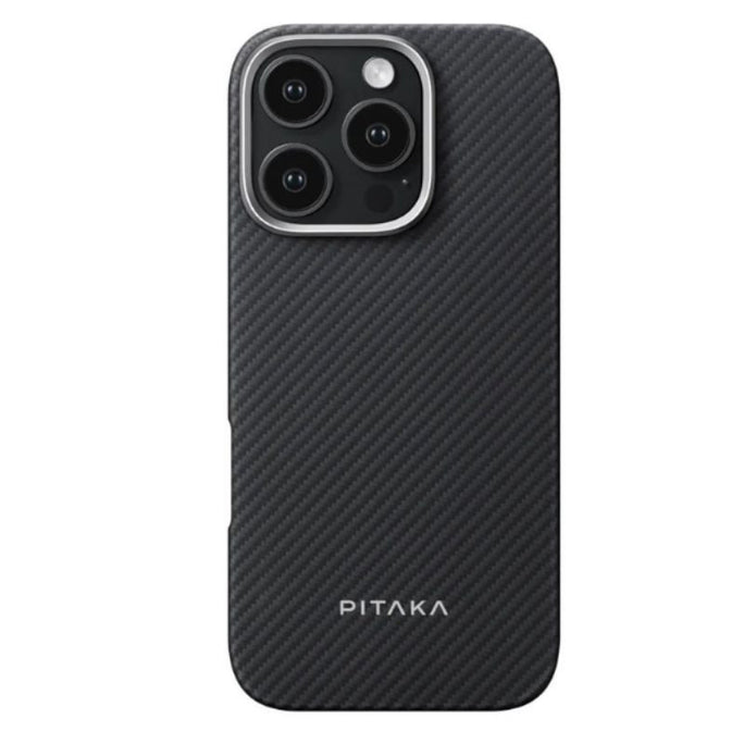 Pitaka Ultra-Slim Case for iPhone 16 Pro - Black/Grey