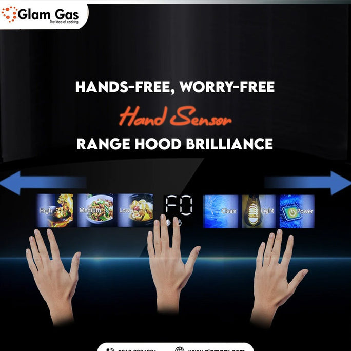 Glam Gas G-12 Range Hood With Official Warranty