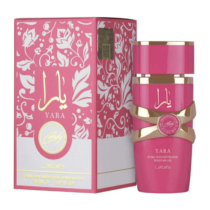 Lattafa Yara Candy Concentrated Perfume Oil 20ml For Women