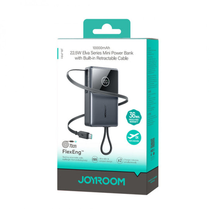 Joyroom JR-PR1 10000mAh 22.5W Built-in Cable Power Bank