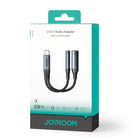 Joyroom SY-C02 2-in-1 Audio Adapter (USB-C to 3.5mm + USB-C)