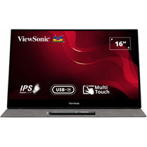 ViewSonic TD1655 16 Inch 10 Point Touch Screen LCD Monitor