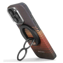 Pitaka Sunset Moonrise Tactile Woven Case with MagSafe Grip3 for iPhone 16 Pro Max - (Sunset)