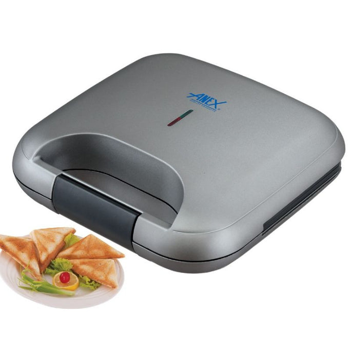 Anex AG-3130 Deluxe 2 Slice Sandwich Maker With Official Warranty
