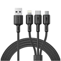 Oraimo OCD-118MCL DuraLine 3-in-1 2.4A Fast Charging Cable (USB-A to Type-C / Lightning / Micro-USB)