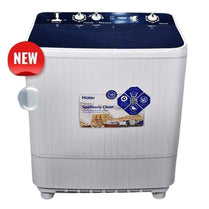Haier HTW 100-1169 10Kg Top Load Twin Tub Semi Automatic Washing Machine With Official Warranty