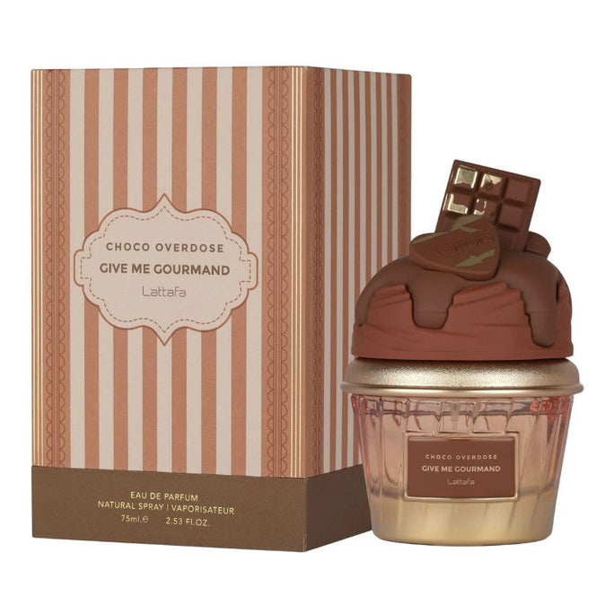 Lattafa EDP Gourmand Choco Overdose 75 ml Perfume For Women