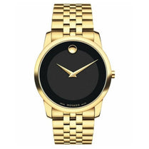 Movado 0606997 Men’s Quartz Swiss Made Stainless Steel Black Dial 40mm Watch