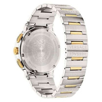 Versace VEZ900321 Men’s Quartz Swiss Made Two-tone Stainless Steel Silver Dial 43mm