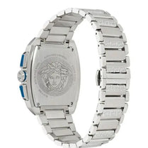 Versace VE6H00423 Men’s Quartz Swiss Made Silver Stainless Steel Blue Dial 42mm