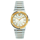 Versace VEVH00620 Women’s Quartz Swiss Made Two-tone Stainless Steel Silver Dial 38mm