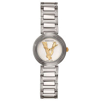 Versace VET300621 Women’s Quartz Swiss Made Silver Stainless Steel Silver Dial 28mm