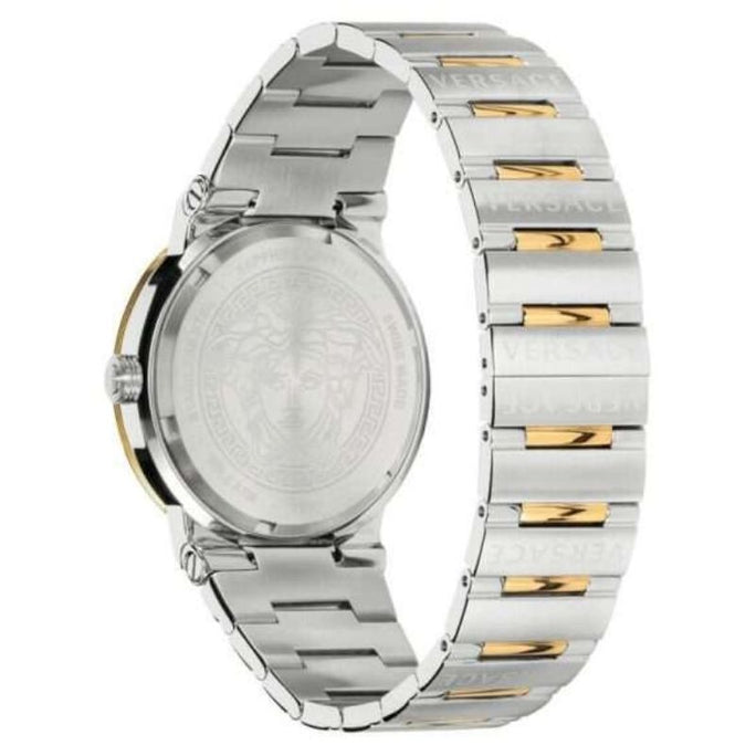 Versace VEVH00620 Women’s Quartz Swiss Made Two-tone Stainless Steel Silver Dial 38mm